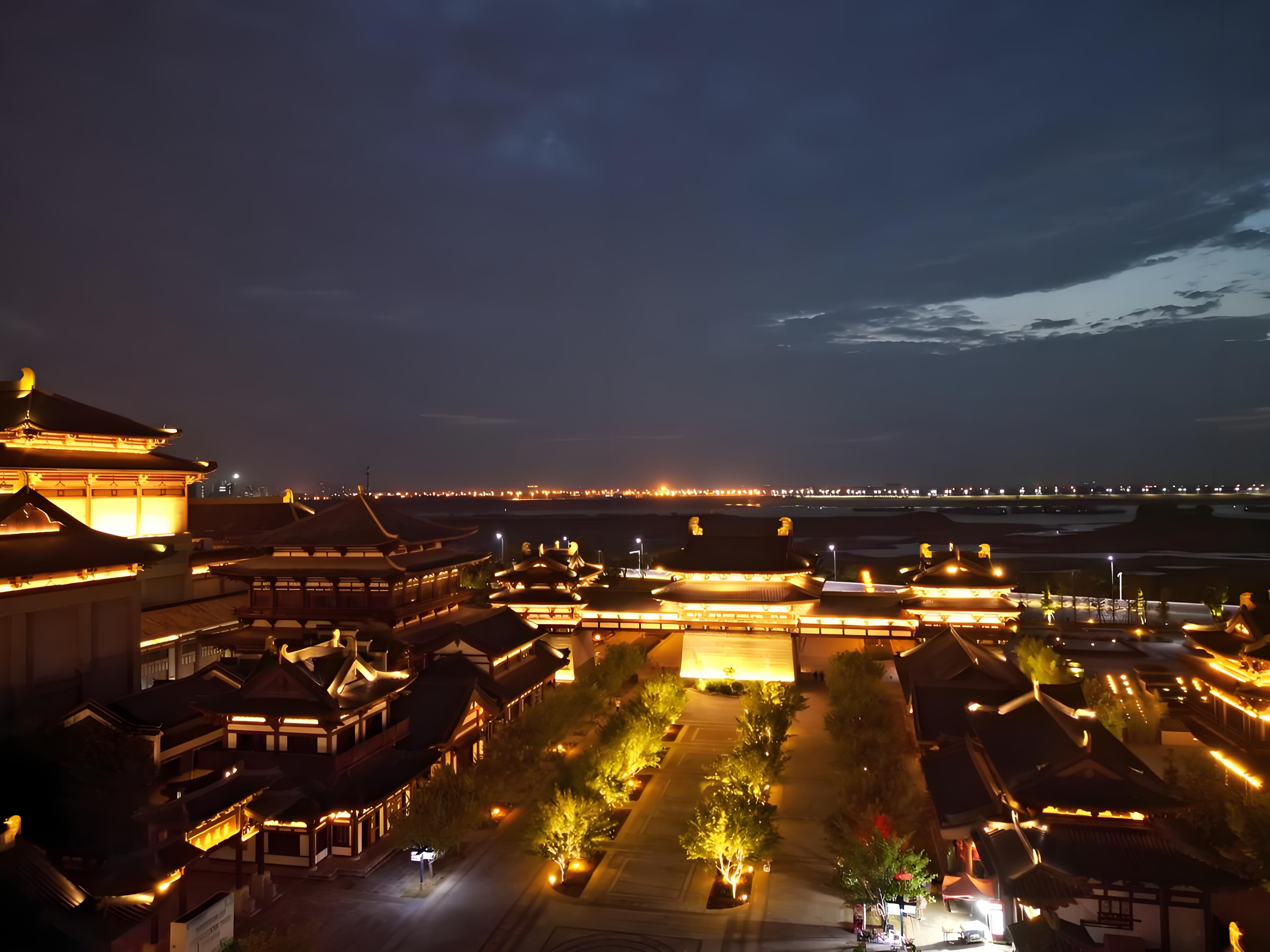 铜官窑古镇夜景